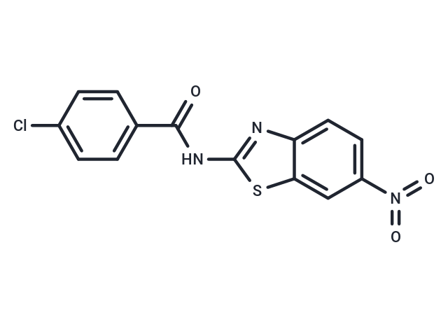 化合物 4-Chloro-N-(6-nitrobenzo[d]thiazol-2-yl)benzamide,4-Chloro-N-(6-nitrobenzo[d]thiazol-2-yl)benzamide