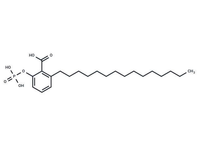 化合物 Ginkgolic acid 2-phosphate,Ginkgolic acid 2-phosphate