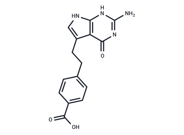 化合物 4-(2-(2-Amino-4-oxo-4,7-dihydro-1H-pyrrolo[2,3-d]pyrimidin-5-yl)ethyl)benzoic acid,4-(2-(2-Amino-4-oxo-4,7-dihydro-1H-pyrrolo[2,3-d]pyrimidin-5-yl)ethyl)benzoic acid