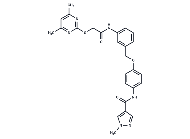 化合物 Sirt2-IN-6,Sirt2-IN-6