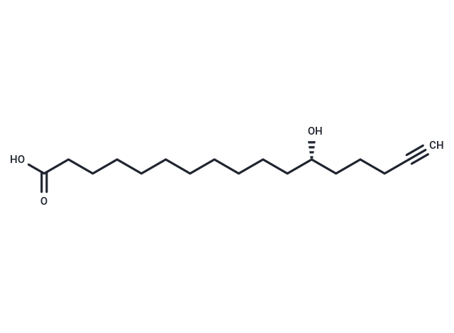 化合物 12(S)-hydroxy-16-Heptadecynoic Acid,12(S)-hydroxy-16-Heptadecynoic Acid