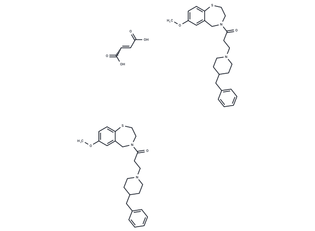 化合物 JTV-519 hemifumarate,JTV-519 hemifumarate