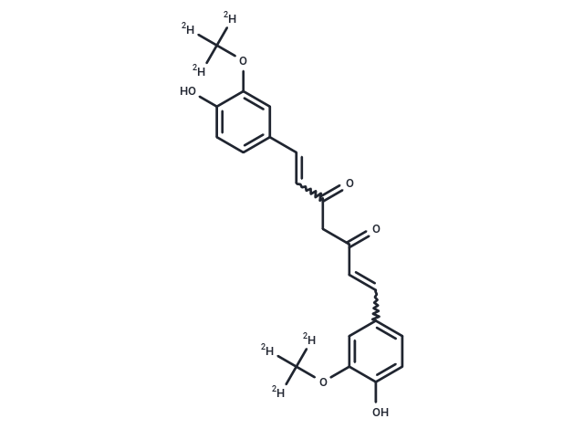 化合物 Curcumin-d6,Curcumin-d6