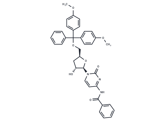 化合物 N4-Benzoyl-5’-O-(4,4-dimethoxytrityl)-3’-deoxycytidine,N4-Benzoyl-5’-O-(4,4-dimethoxytrityl)-3’-deoxycytidine