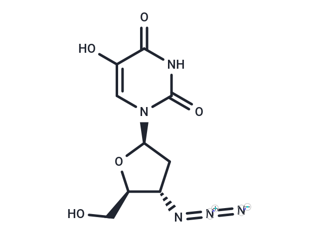 化合物 3’-Azido-2’,3’-dideoxy-5-hydroxyuridine,3’-Azido-2’,3’-dideoxy-5-hydroxyuridine