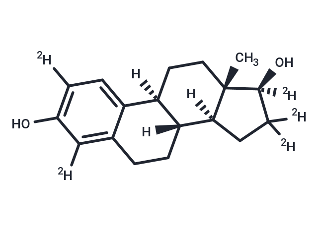 17β-雌二醇-2,4,16,16,17-d5,17β-Estradiol-2,4,16,16,17-d5