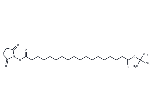 化合物 Boc-C16-NHS ester,Boc-C16-NHS ester