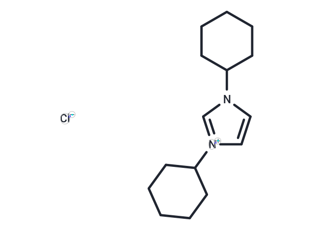 化合物 1,3-Dicyclohexiylimidazolium chloride,1,3-Dicyclohexiylimidazolium chloride