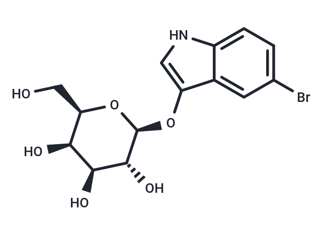 化合物 5-Bromo-3-indolyl β-D-galactopyranoside,5-Bromo-3-indolyl β-D-galactopyranoside