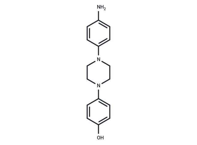 化合物 1-(4-Aminophenyl)-4-(4-hydroxyphenyl)piperazine,1-(4-Aminophenyl)-4-(4-hydroxyphenyl)piperazine