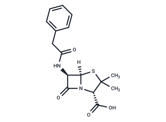 化合物 Benzylpenicillin,Benzylpenicillin