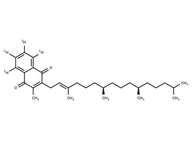 化合物 Vitamin K1-d4,Vitamin K1-d4