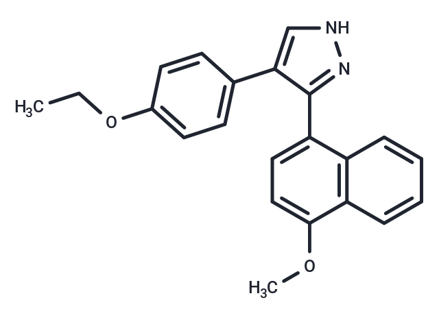 化合物 Tubulin polymerization-IN-27,Tubulin polymerization-IN-27