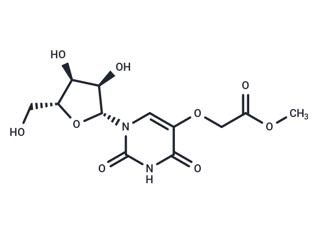 化合物 Uridine ? 5-oxyacetic acid methyl ester,Uridine ? 5-oxyacetic acid methyl ester