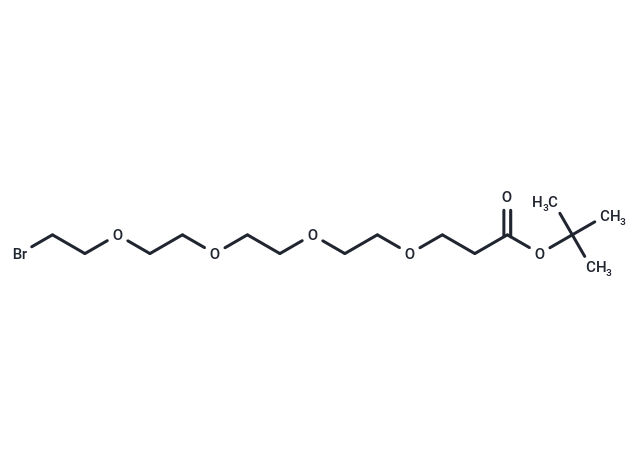 化合物 Br-PEG4-C2-Boc,Br-PEG4-C2-Boc