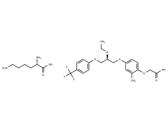 化合物 MBX-8025 lysine anhydrous,MBX-8025 lysine anhydrous