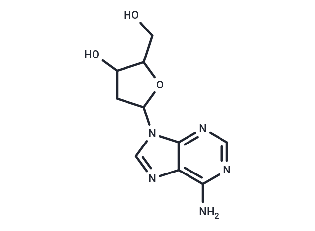 化合物 9-(2-Deoxy-beta-D-threo-pentofuranosyl)adenine,9-(2-Deoxy-beta-D-threo-pentofuranosyl)adenine