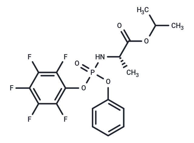 化合物 (S)-Isopropyl 2-(((S)-(perfluorophenoxy)(phenoxy)phosphoryl)amino)propanoate,(S)-Isopropyl 2-(((S)-(perfluorophenoxy)(phenoxy)phosphoryl)amino)propanoate