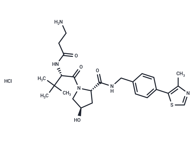 (S,R,S)-AHPC-C2-NH2 dihydrochloride,(S,R,S)-AHPC-C2-NH2 dihydrochloride