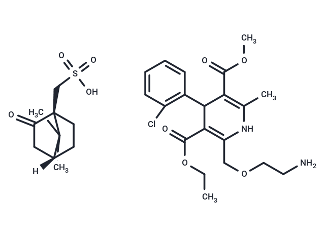 化合物 Amlodipine camsylate,Amlodipine camsylate