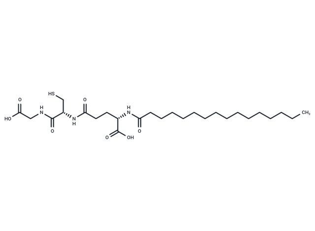 化合物 Glutathione palmitamide,Glutathione palmitamide