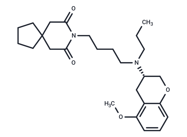 化合物 Alnespirone,Alnespirone