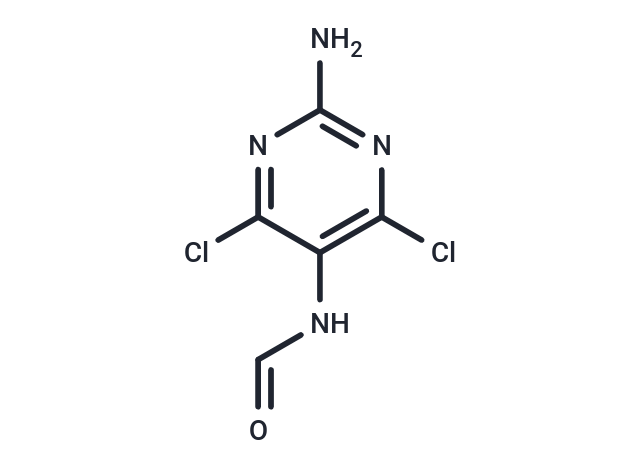 化合物 N-(2-Amino-4,6-dichloropyrimidine-5-yl)formamide,N-(2-Amino-4,6-dichloropyrimidine-5-yl)formamide