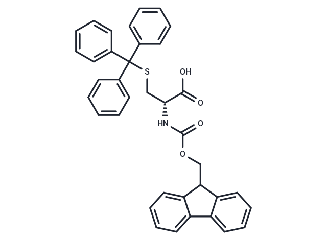 化合物 Fmoc-D-Cys(Trt)-OH,Fmoc-D-Cys(Trt)-OH