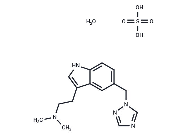 化合物 Rizatriptan sulfate,Rizatriptan sulfate