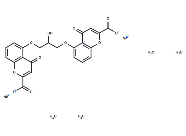 化合物 Cromoglicate sodium hydrate,Cromoglicate sodium hydrate