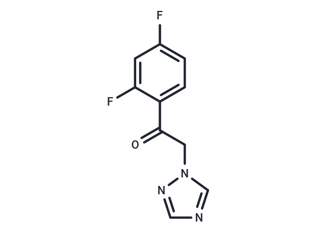 化合物 1-(2,4-Difluorophenyl)-2-(1H-1,2,4-triazol-1-yl)ethanone,1-(2,4-Difluorophenyl)-2-(1H-1,2,4-triazol-1-yl)ethanone