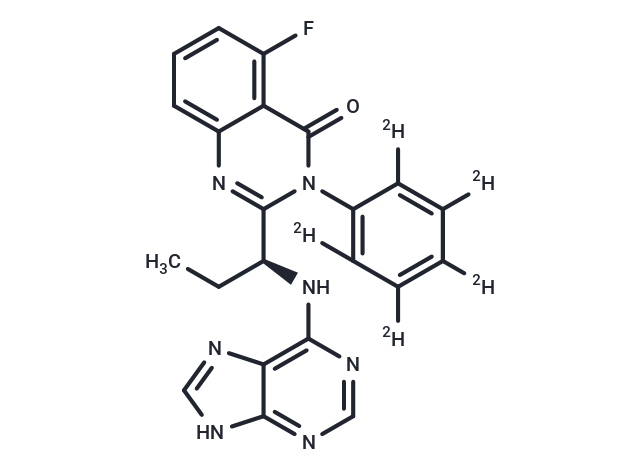 化合物 Idelalisib D5,Idelalisib D5