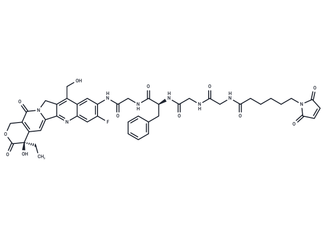 化合物 MC-GGFG-(7ethanol-10NH2-11F-Camptothecin),MC-GGFG-(7ethanol-10NH2-11F-Camptothecin)