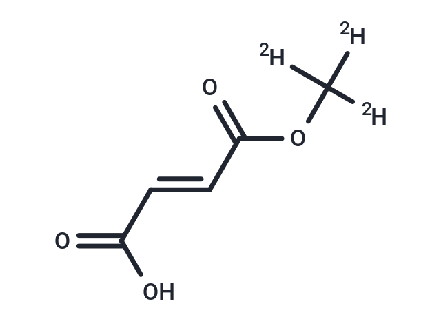 化合物 Monomethyl fumarate-d3,Monomethyl fumarate-d3