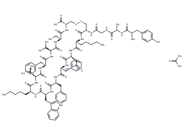 Tyr-Somatostatin-14 醋酸,Tyr-Somatostatin-14 acetate