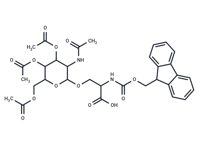 化合物 Fmoc-Ser(O-β-D-GalNAc(OAc)3)-OH,Fmoc-Ser(O-β-D-GalNAc(OAc)3)-OH