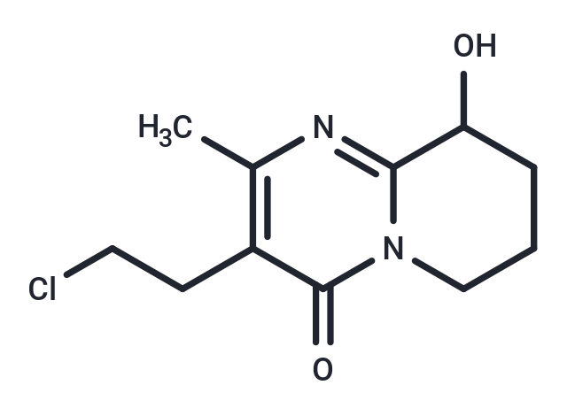 化合物 3-(2-Chloroethyl)-6,7,8,9-tetrahydro-9-hydroxy-2-methyl-4H-pyrido[1,2-a]pyrimidine-4-one,3-(2-Chloroethyl)-6,7,8,9-tetrahydro-9-hydroxy-2-methyl-4H-pyrido[1,2-a]pyrimidine-4-one