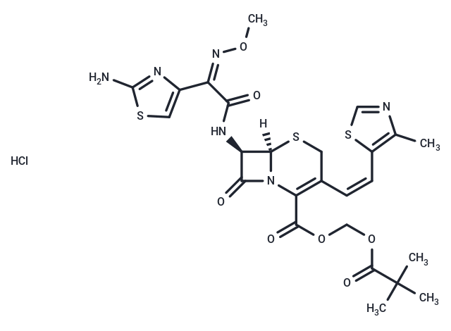 化合物 Cefditoren Pivoxil HCl,Cefditoren Pivoxil HCl