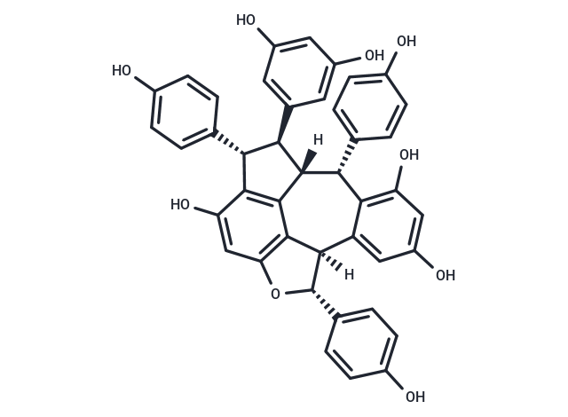 化合物 Ampelopsin C,Ampelopsin C