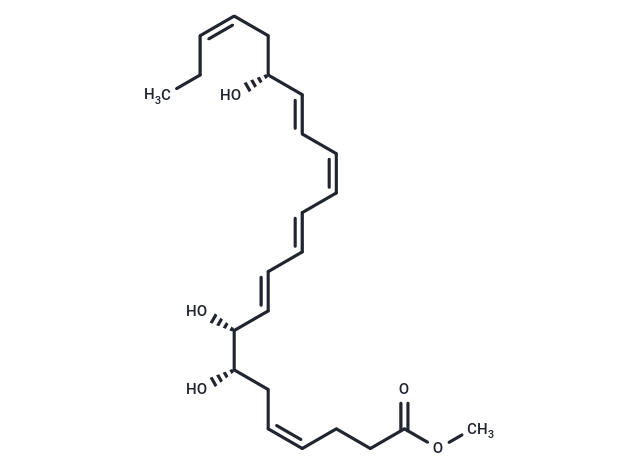 化合物 17(R)-Resolvin D1 methyl ester,17(R)-Resolvin D1 methyl ester