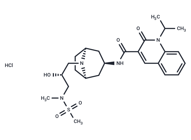 化合物 Velusetrag hydrochloride,Velusetrag hydrochloride