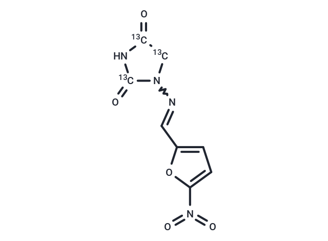 Nitrofurantoin-13C3,Nitrofurantoin-13C3