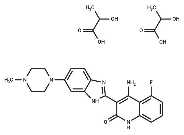 化合物 Dovitinib Dilactic Acid,Dovitinib Dilactic Acid