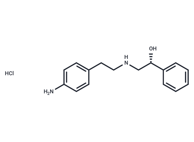 化合物 (R)-2-((4-Aminophenethyl)amino)-1-phenylethanol hydrochloride,(R)-2-((4-Aminophenethyl)amino)-1-phenylethanol hydrochloride