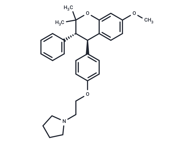 化合物 Levormeloxifene,Levormeloxifene