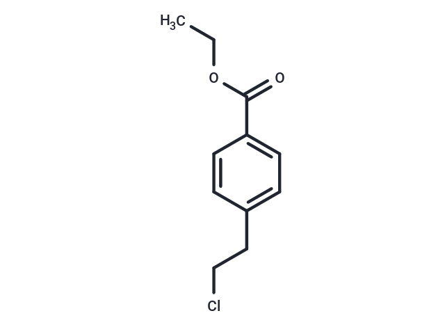 化合物 4-(2-Chloroethyl)benzoic ? acid ethyl ester,4-(2-Chloroethyl)benzoic ? acid ethyl ester