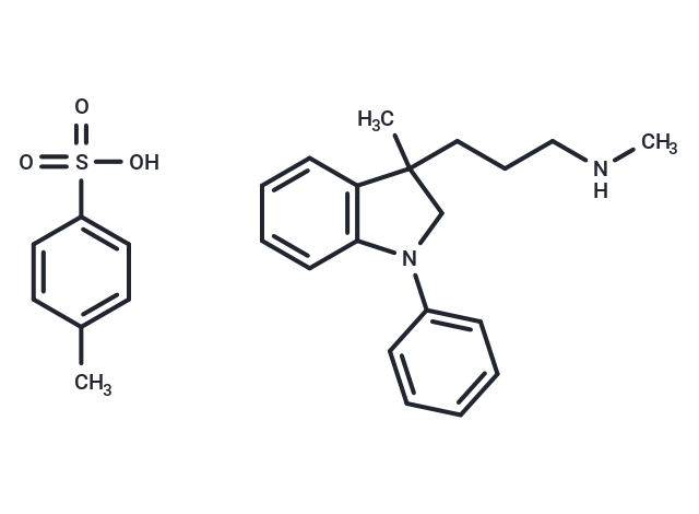 化合物 Daledalin tosylate,Daledalin tosylate