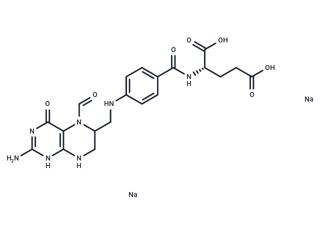 化合物 Levoleucovorin disodium,Levoleucovorin disodium