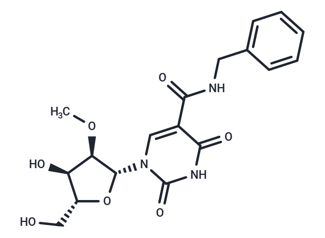 化合物 5-Benzylaminocarbony-2’-O-Me-uridine,5-Benzylaminocarbony-2’-O-Me-uridine