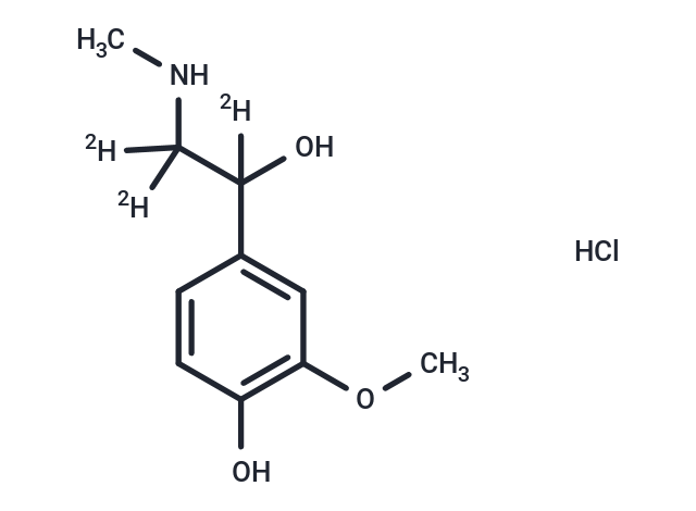 變腎上腺素 d3 鹽酸鹽,DL-Metanephrine-d3 Hydrochloride